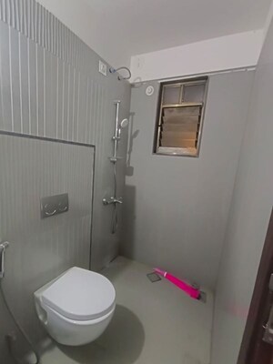 Bathroom in 2.5 BHK Apartment at Runal Spacio, Ravet – for Rent