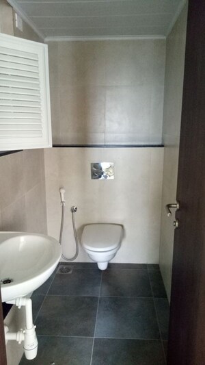 Bathroom in 1 BHK Apartment at Mahindra Antheia, Pimpri – for Rent