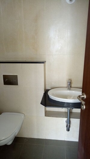 Bathroom in 1 BHK Apartment at Mahindra Antheia, Pimpri – for Rent