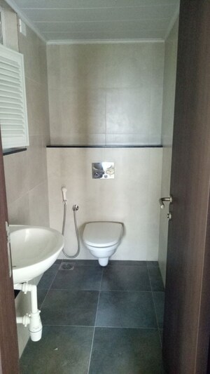 Bathroom in 1 BHK Apartment at Mahindra Antheia, Pimpri – for Rent