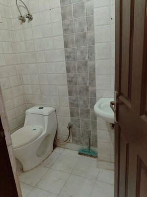 Bathroom in 2 BHK Builder Floor at A and M Shakti Plaza, Shakti Khand Iii – for Rent