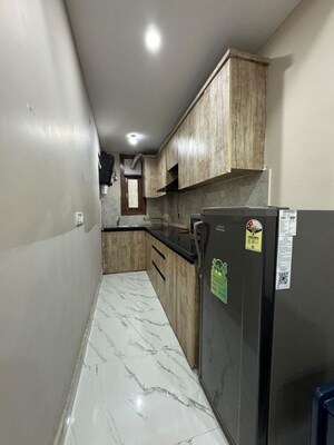 Kitchen in 1 BHK Builder Floor at Chattarpur – for Rent