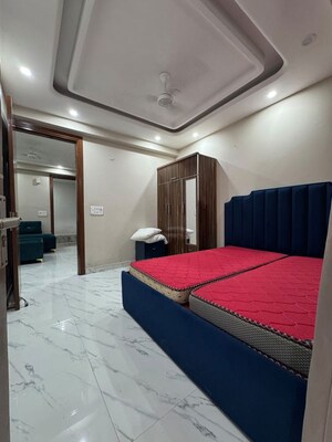 Bedroom in 1 BHK Builder Floor at Chattarpur – for Rent