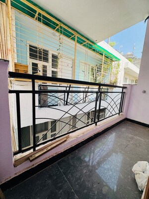 Balcony in 3 BHK Apartment at Chattarpur – for Rent