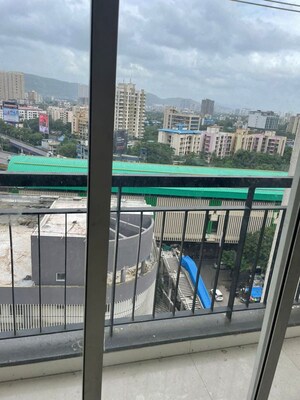Balcony in 3 BHK Apartment at Vasant Fiona, Pokhran Road No Two – for Rent