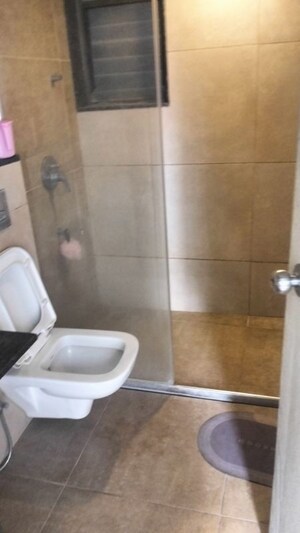 Bathroom in 2 BHK Apartment at Kolte Patil Green Acre, Salunkhe Vihar Society – for Rent