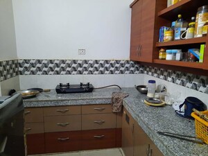 Kitchen in 3 BHK Apartment at Mahmoorganj – for Sale