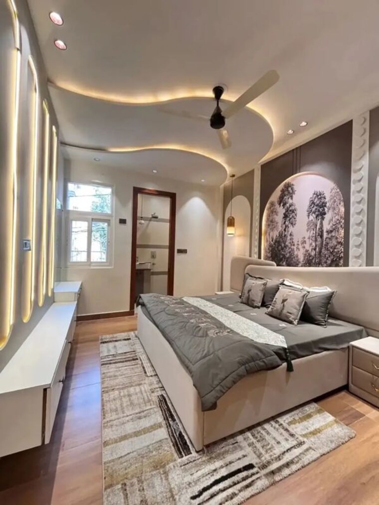 Bedroom, uttam nagar 3 Bedroom 909 Sq.Ft. Builder Floor In Uttam Nagar Delhi 10710963