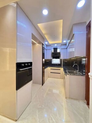 Kitchen in 3 BHK Builder Floor at Uttam Nagar – for Sale