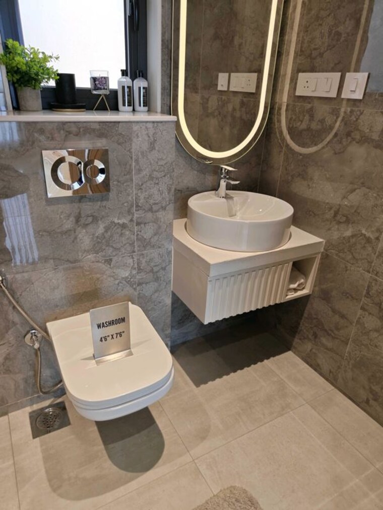 Bathroom, godrej-horizon-wadala 2 Bedroom 735 Sq.Ft. Apartment In Wadala Mumbai 10710990