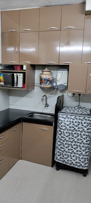 Kitchen in 1 BHK Apartment at Veena Nagar Phase 2 – for Sale