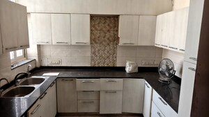 Kitchen in 3 BHK Builder Floor at State Bank Colony – for Rent