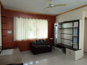 Living Room in 2 BHK Apartment at Undri – for Rent