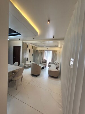 Living Room in 2 BHK Apartment at Shapoorji Pallonji Vahana Yahavi Phase 1, Bavdhan – for Rent