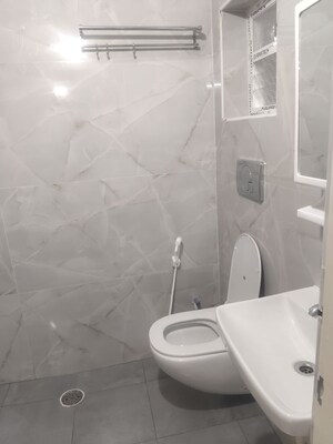 Bathroom in 2 BHK Apartment at Sri Residency Marathahalli, Marathahalli – for Rent