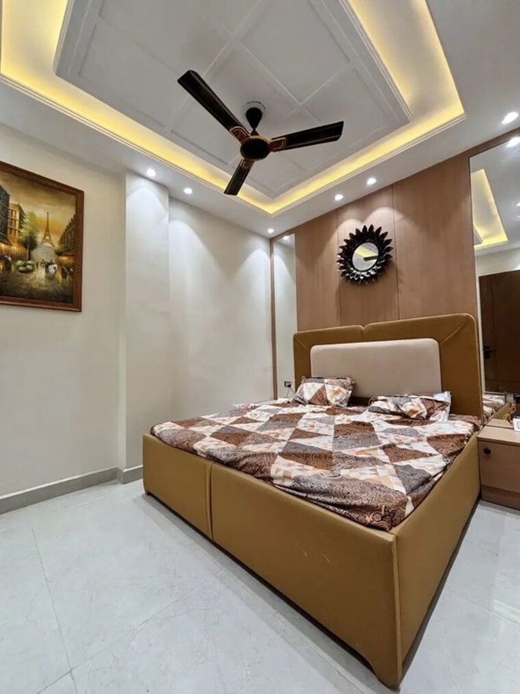 Bedroom, uttam nagar 3 Bedroom 915 Sq.Ft. Builder Floor In Uttam Nagar Delhi 10711038