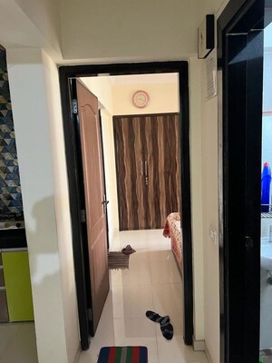 Building Lobby in 1 BHK Apartment at Cosmos Orchid, Ghodbunder Road – for Rent