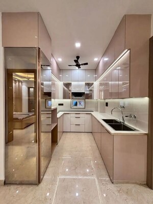 Kitchen in 3 BHK Builder Floor at Uttam Nagar – for Sale