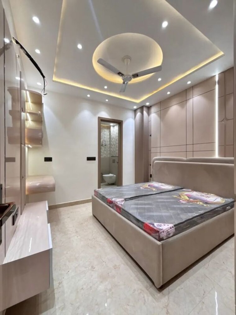 Bedroom, uttam nagar 3 Bedroom 911 Sq.Ft. Builder Floor In Uttam Nagar Delhi 10711057