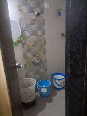 Bathroom in 1 BHK Apartment at Renuka Nirmiti, Chinchwad – for Rent