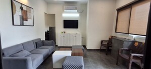 Living Room in 1 BHK Builder Floor at Sushant Lok I – for Rent