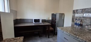 Kitchen in 1 BHK Builder Floor at Sushant Lok I – for Rent