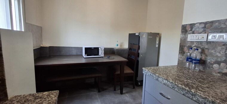 Kitchen, sushant lok i 1 Bedroom 1000 Sq.Ft. Builder Floor In Sushant Lok I Gurgaon 10711153