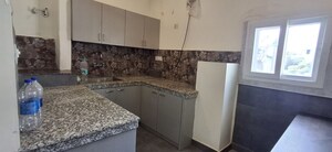 Kitchen in 1 BHK Builder Floor at Sushant Lok I – for Rent