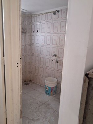 Bathroom in 2 BHK Apartment at Sai Niketan Shahungar, Shahunagar – for Rent