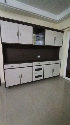 Kitchen in 3 BHK Apartment at Ramky Towers, Gachibowli – for Rent