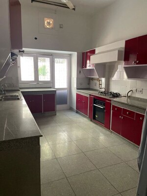 Kitchen in 4 BHK Builder Floor at Greater Kailash I – for Rent