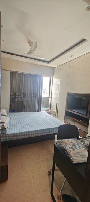 Living Room in 3 BHK Apartment at N K Parijat Mrugendra CHS, Borivali West – for Rent