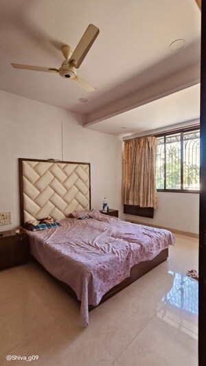Bedroom in 2 BHK Apartment at Asavari CHS, Prabhadevi – for Rent