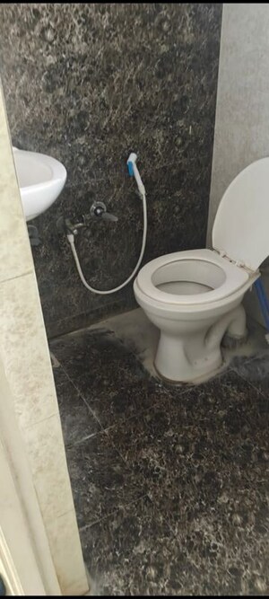 Bathroom in 2 BHK Apartment at Vishvas Platium 2, Rakanpur – for Rent