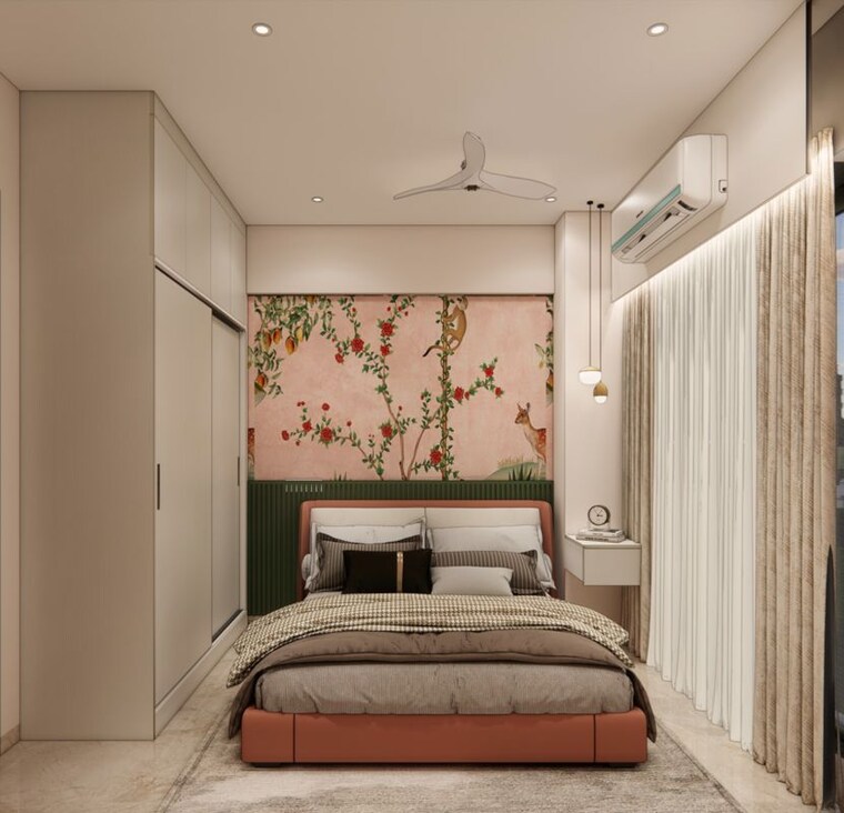 Bedroom, prescon-midtown-bay 2 Bedroom 650 Sq.Ft. Apartment In Mahim West Mumbai 10711487