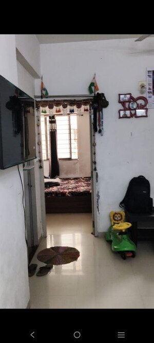 Building Lobby in 1 BHK Apartment at Savvy Strata, Prahlad Nagar – for Rent