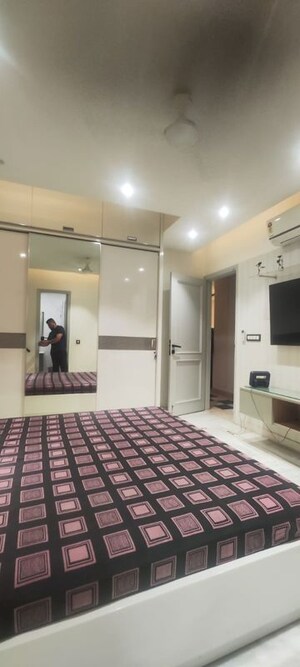 Bedroom in 3 BHK Builder Floor at Shivalik Colony – for Rent