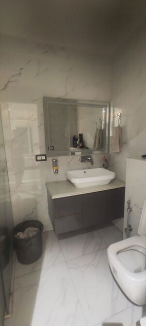 Bathroom in 3 BHK Builder Floor at Shivalik Colony – for Rent