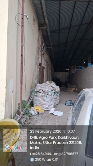  Industrial Plot – Exterior View View at Aharak - for Sale