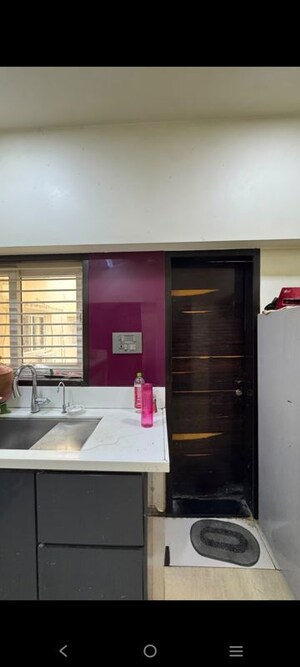 Kitchen in 3 BHK Apartment at Pacifica La Habitat, Thaltej – for Rent