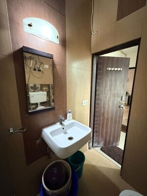 Bathroom in 2.5 BHK Builder Floor at Greater Kailash I – for Rent