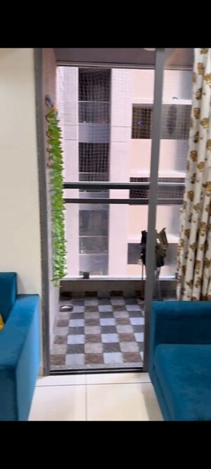 Staircase in 3 BHK Apartment at Shilp Ananta, Shela – for Rent