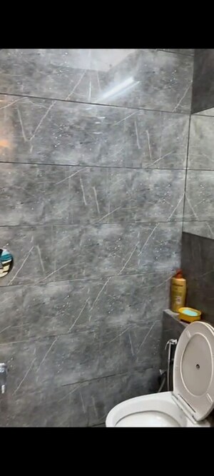 Bathroom in 3 BHK Apartment at Shilp Ananta, Shela – for Rent