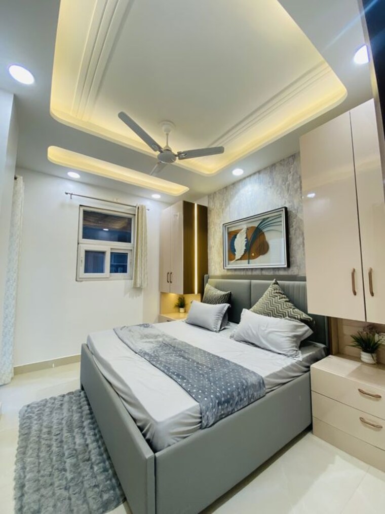 Bedroom, dwarka 4 Bedroom 150 Sq.Yd. Builder Floor In Dwarka Delhi 10711567