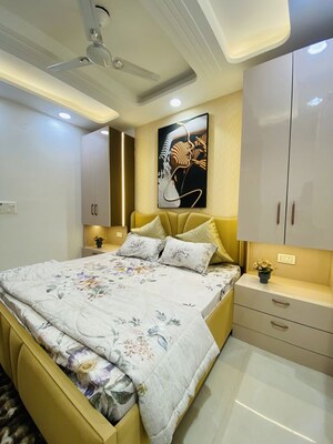 Bedroom in 4 BHK Builder Floor at Dwarka – for Rent