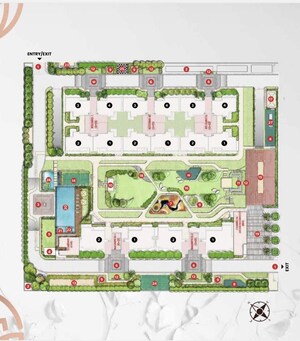 Master Plan in 4 BHK Apartment at Eldeco La Vida Bella, Sector 12 Greater Noida – for Sale