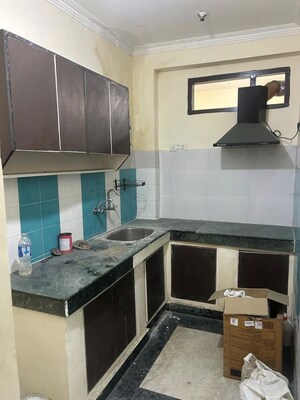 Kitchen in 1 BHK Builder Floor at Palam Vihar – for Rent