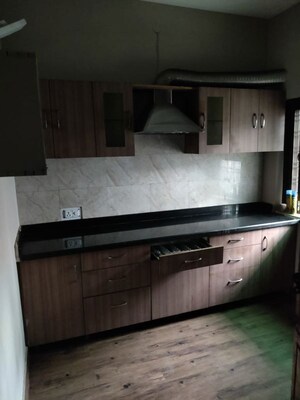 Kitchen in 1 BHK Builder Floor at Palam Vihar – for Rent