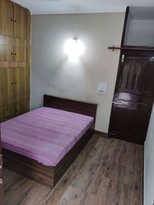 Bedroom in 1 BHK Builder Floor at Palam Vihar – for Rent