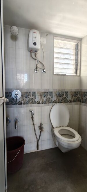 Bathroom in 1 BHK Apartment at Tiara Hills, Mira Road – for Sale